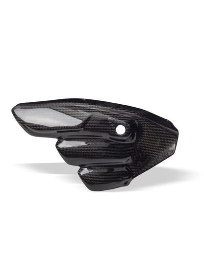 Couverture d'échappement en carbone CNC Racing MV Agusta Brutale 675 (2012-2013)
