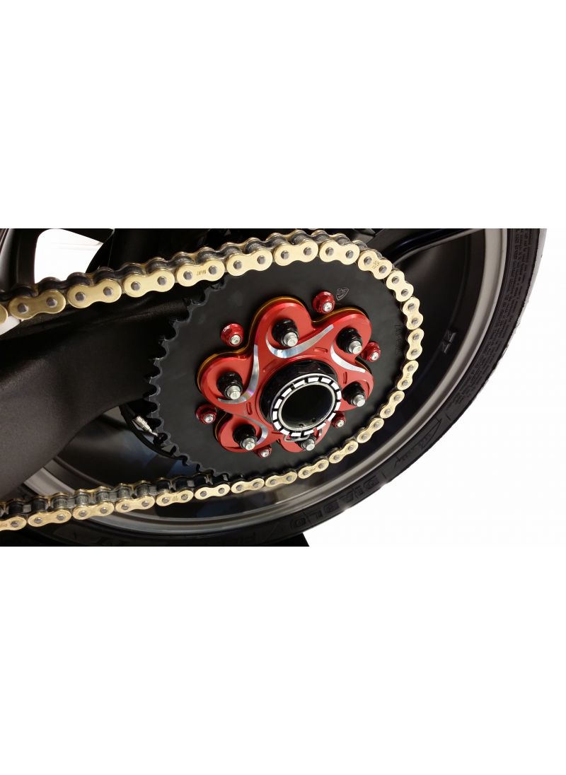 Achtertandwieldrager Bicolore 6-bouts (grote achteras) Ducati Diavel V4 RS (2025+)