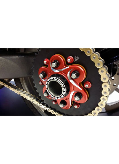Achtertandwieldrager Bicolore 6-bouts (grote achteras) Ducati Diavel V4 RS (2025+)