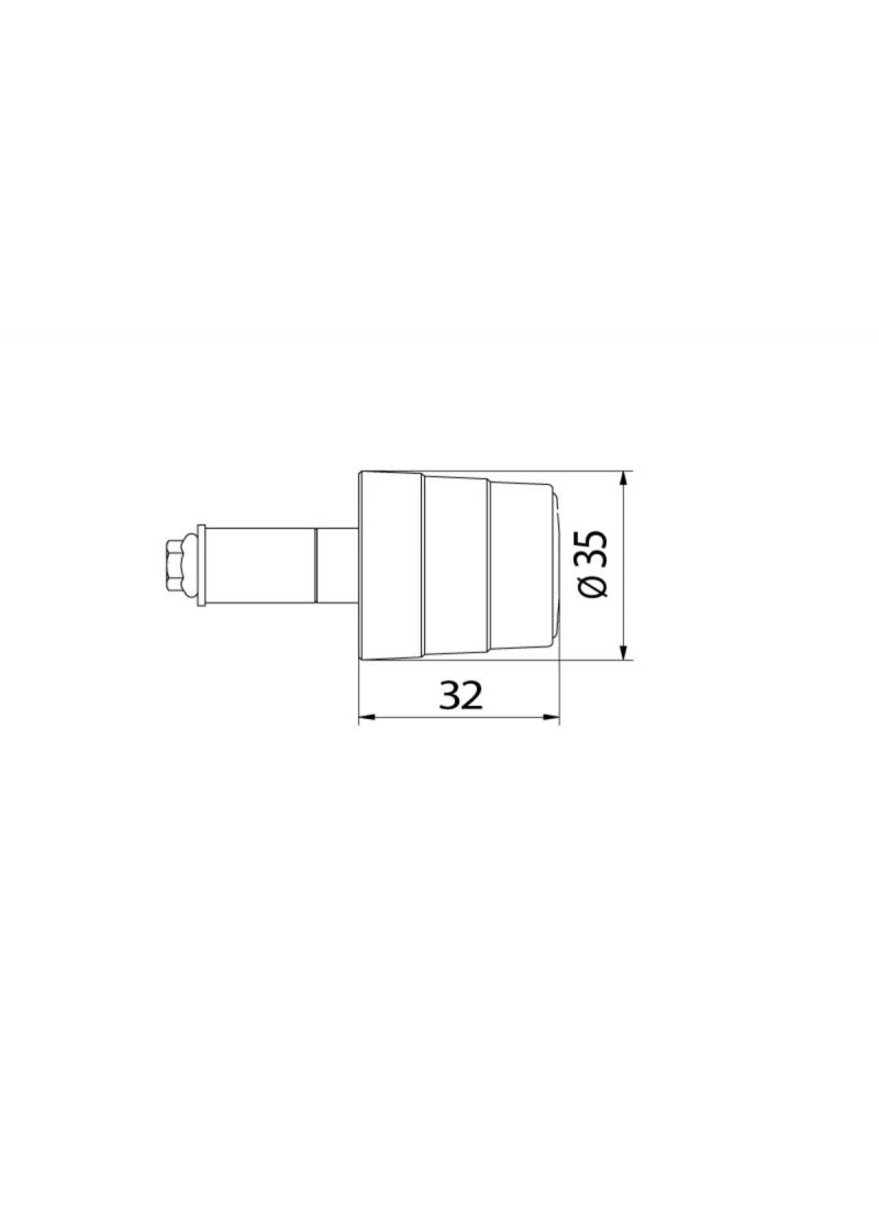 Handlebar ends GEAR Honda CBR650R (2024+)