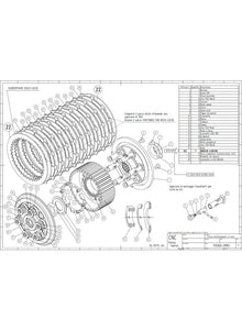 CNC Racing slipper clutch Master Tech Ducati Hypermotard 1100 (2007-2012)