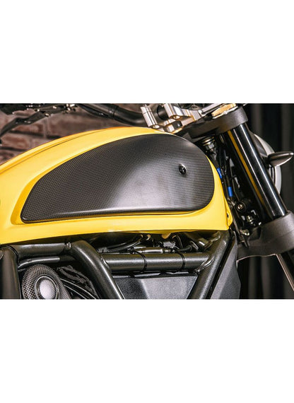 Kit de panneau latéral du réservoir de carbone Ducati Scrambler - CNC Racing Ducati Scrambler Icon (2015-2018)