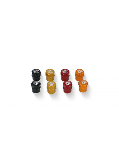 CNC Racing tire valve cap set (2 pcs) Kawasaki Z650 (2026+)