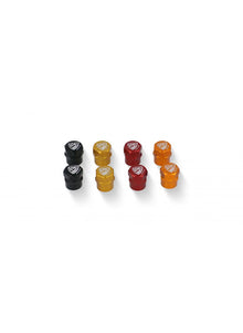 CNC Racing tire valve cap set (2 pcs) Aprilia RSV4 Factory (2025+)