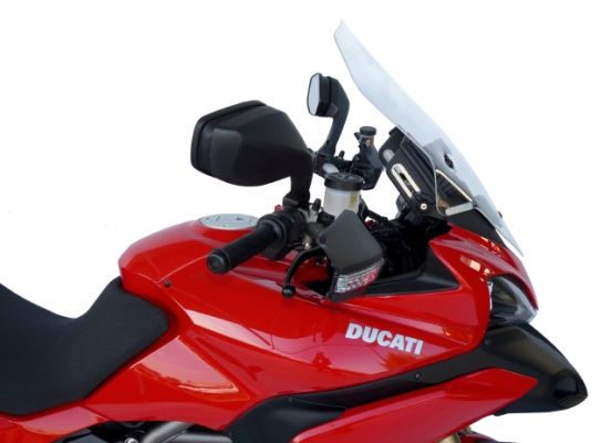 Fabbri touring windscherm satijn zwart Ducati Multistrada 1200 (2010-2012)