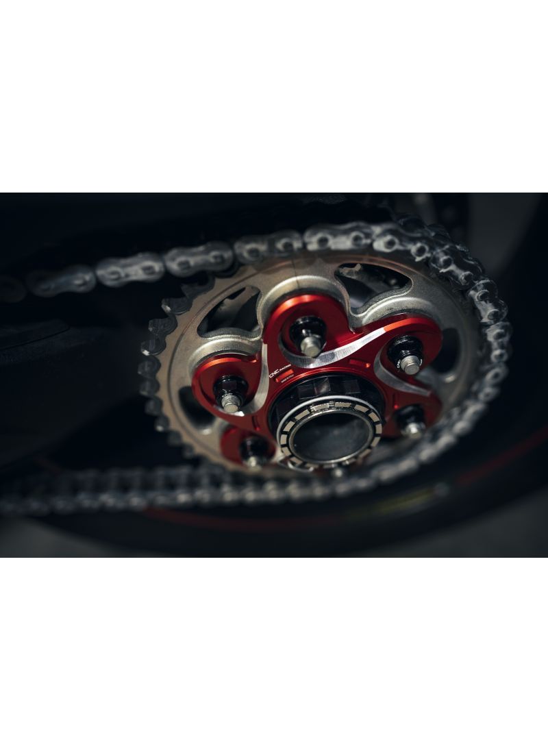 Carbon koppelingshendel beschermer Pramac Racing Edition - CNC Racing Ducati Hypermotard 950 (2019-2025)