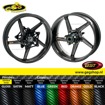 BST Torque TEK 5x16'' carbon achtervelg voor Harley Davidson FLTR Road Glide (2009)
