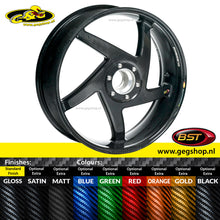 BST Carbon Achtervelg Diamond TEK 6,0 x 17" Triumph Speed Triple 1050 2011 - 2017