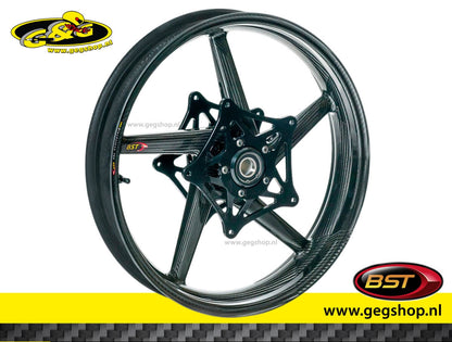 BST Carbon Front Rim Black Diamond 3,5 x 17 "Suzuki GSXR1000 2005 - 2008