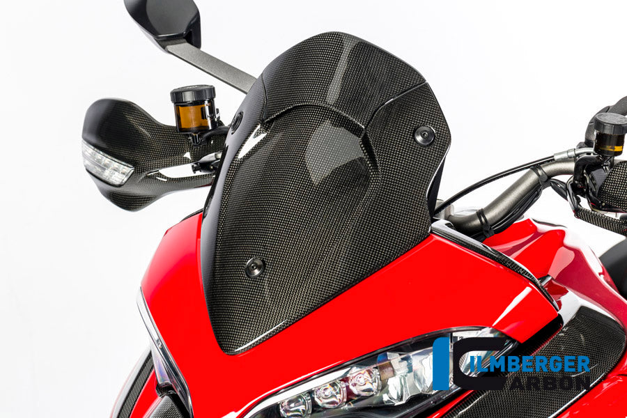 Windscherm glanzend carbon Ducati Multistrada 950 (2017-2018)