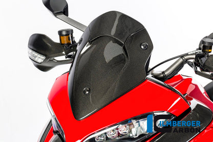 Windscherm glanzend carbon Ducati Multistrada 950 (2017-2018)