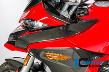 Tank en Luchtinlaat cover links glanzend carbon Ducati Multistrada Enduro Pro 1260 (2019)