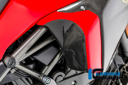 Zijkuip paneel Binnenste panel rechts glanzend carbon Ducati Multistrada 950 (2019-2021)