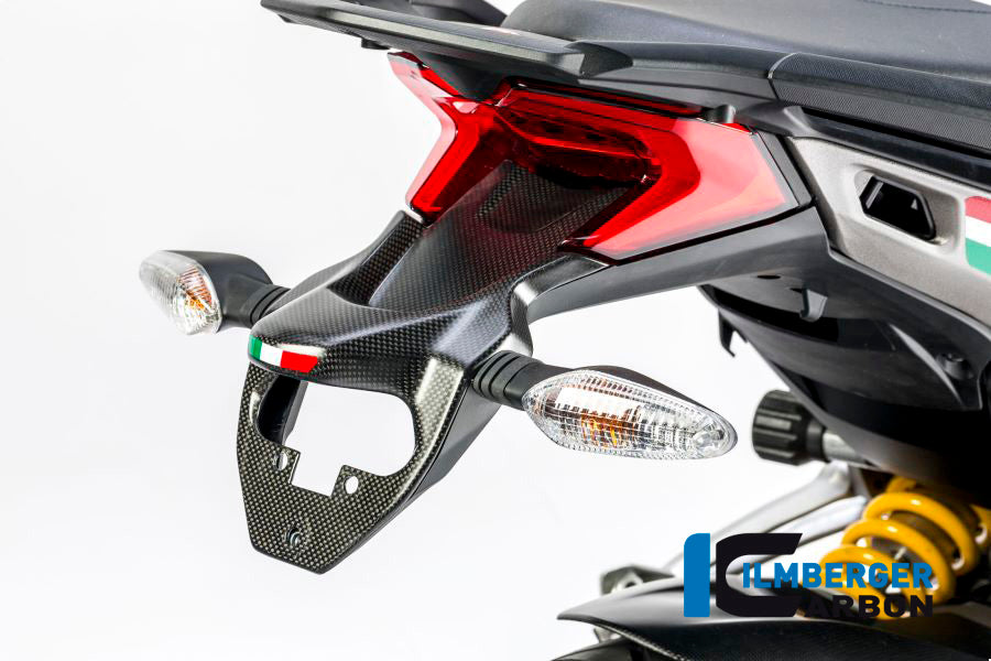 Kentekenplaathouder cover mat carbon Ducati Multistrada 950 (2019-2021)