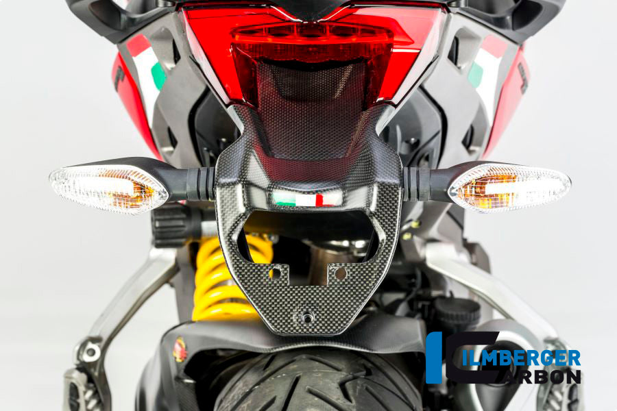Kentekenplaathouder cover mat carbon Ducati Multistrada V2S (2022-2024)