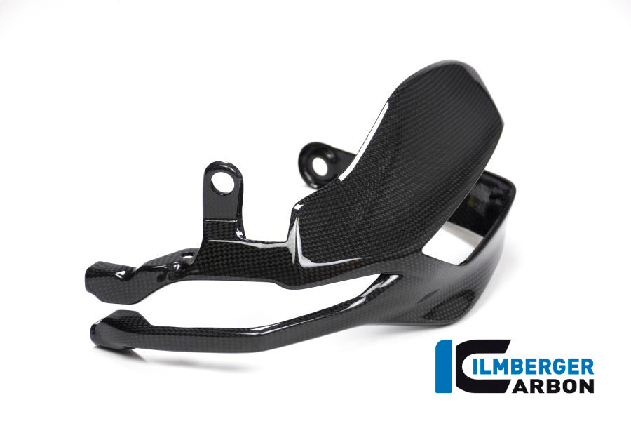 Handkap handbeschermer met montagepunten knipperlichten links glanzend carbon Ducati Multistrada 950 (2017-2018)