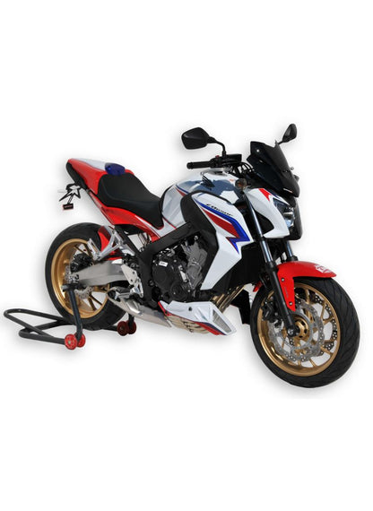 Ermax Sport flyscreen windshield 28cm CB650F 2014 2015 2016 (incl. installation kit)