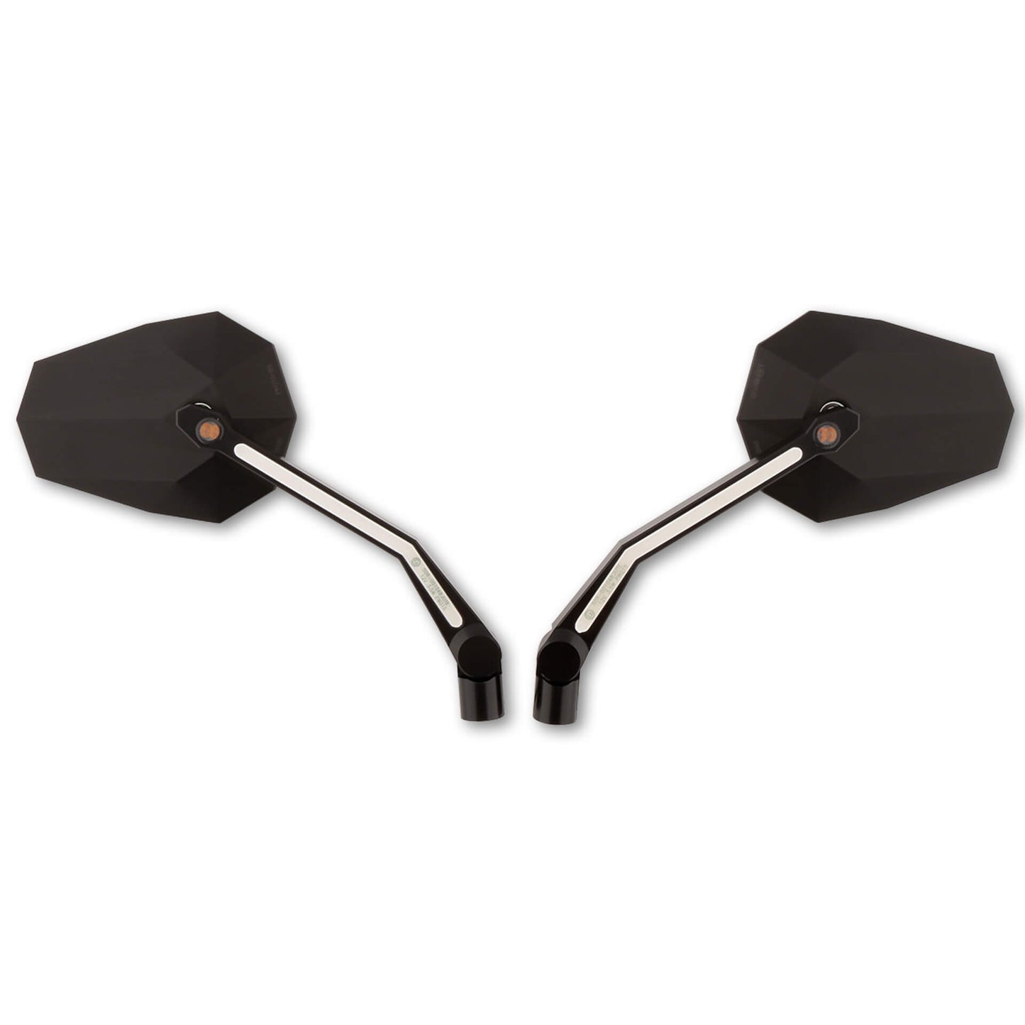Miroir Highsider Stealth-X4 avec signal de virage à LED et lumière de position