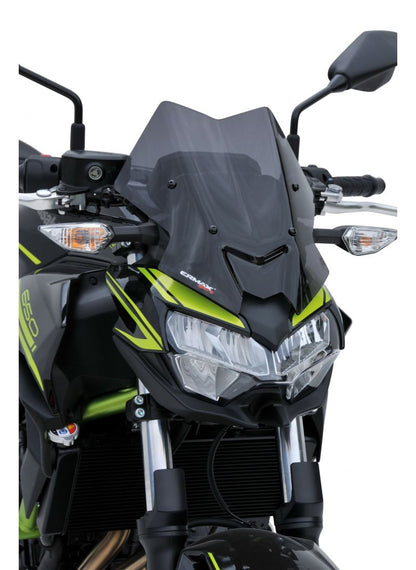 Ermax Sport FlyScreen Windshield 33cm Z650 2020+ (Kit d'installation incl.)