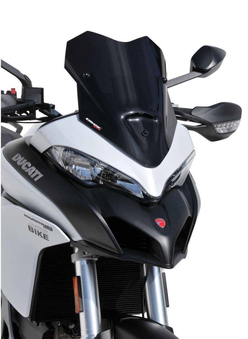Ermax Sport FlyScreen Windshield 39cm Multistrada 1260 2018+ (Kit d'installation incluant)