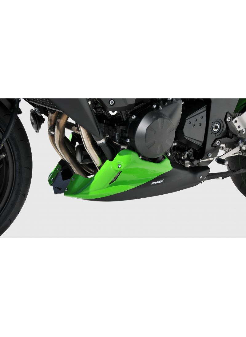 Ermax BellyPan (Spoiler du moteur) Kawasaki Z750 en 3 parties 2007-2013