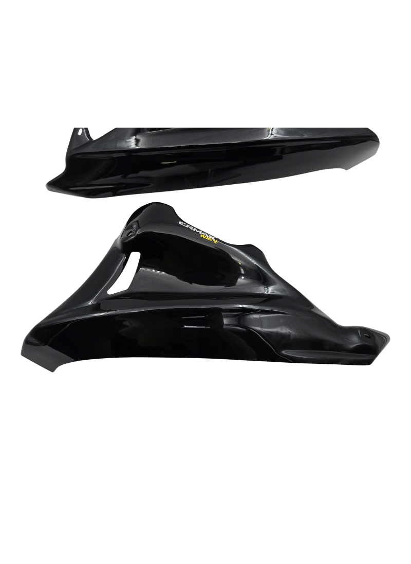 Ermax bellypan (engine spoiler) 3-part Kawasaki Z750R 2011-2012
