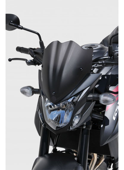 Ermax Sport FlyScreen Windshield 30cm GSX-S750 2017+ (Kit d'installation inclus)