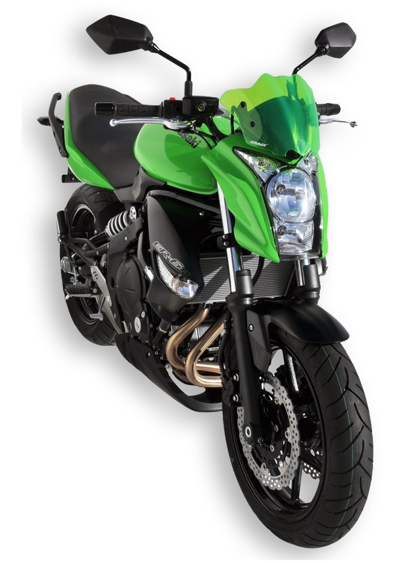 Ermax Sport FlyScreen Windshield 22cm ER6N 2009-2011 (Kit d'installation incl.)