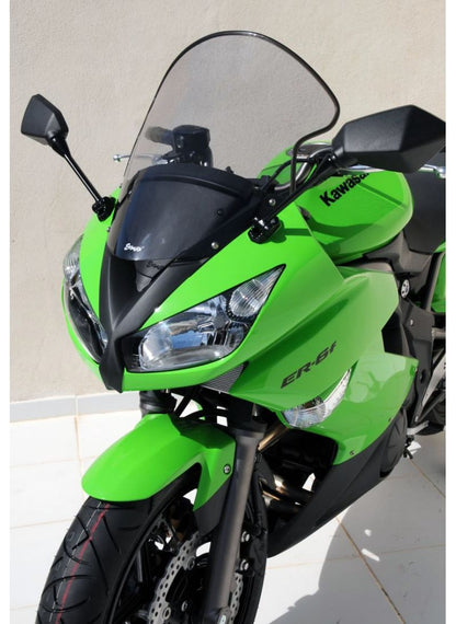 En pare-brise à haut Ermax + 7 cm (hauteur totale 46 cm) pour 2009-2011 ER6F