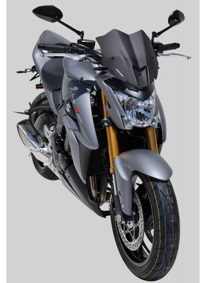 Ermax flyscreen windshield 30cm for GSX S 1000 (+ SUPPORT ABS) 2015