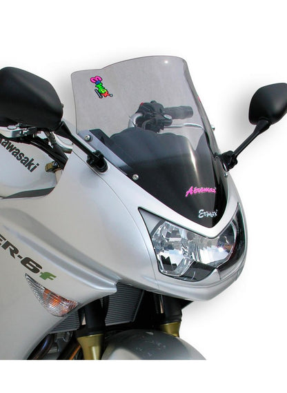 En pare-brise d'ermax (hauteur totale de 50 cm) pour 2006-2008 ER6F