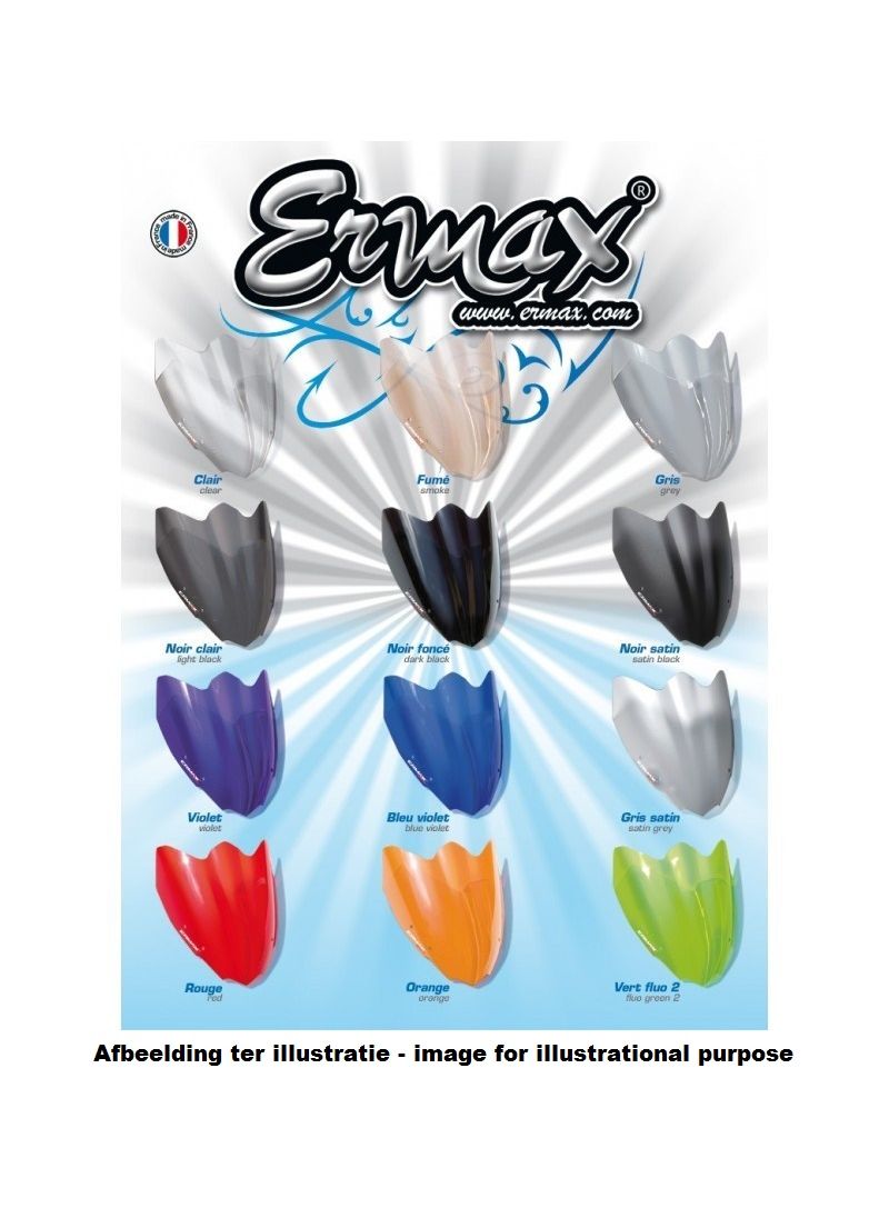 Ermax stock windshield (total height 50cm) for 2006-2008 ER6f