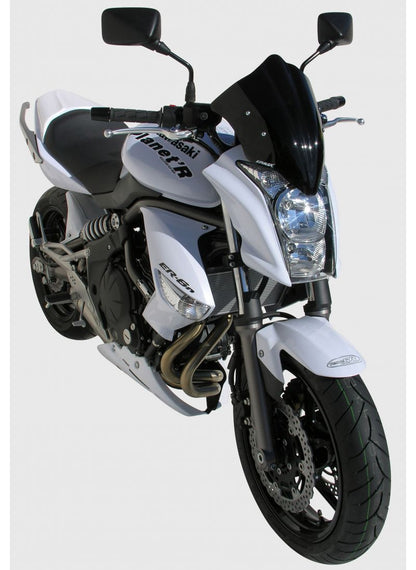 Ermax FlyScreen Windshield 34cm ER6N 2009-2011 (Kit d'installation incl.)
