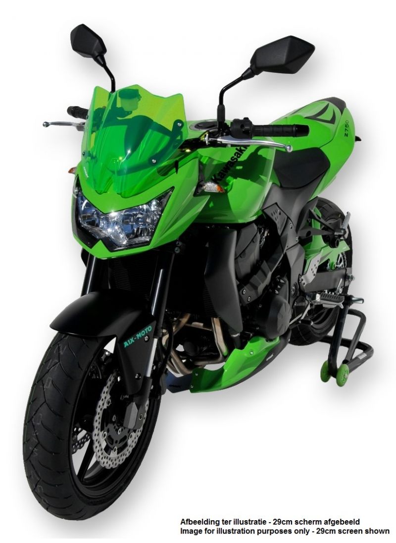 Ermax flyscreen windshield 33cm Z750 2007-2013 (incl. installation kit)