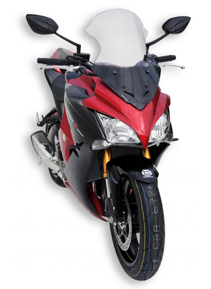 Ermax high windscreen + 11cm (total height 57cm) for GSX S 1000 F (incl. fitting kit) 2015