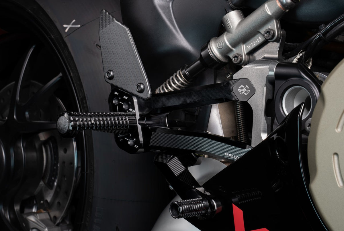 Offre déstockage : commandes reculées racing Gilles FXR2 Ducati Panigale V4 / V4S / V4R (2018-2024)