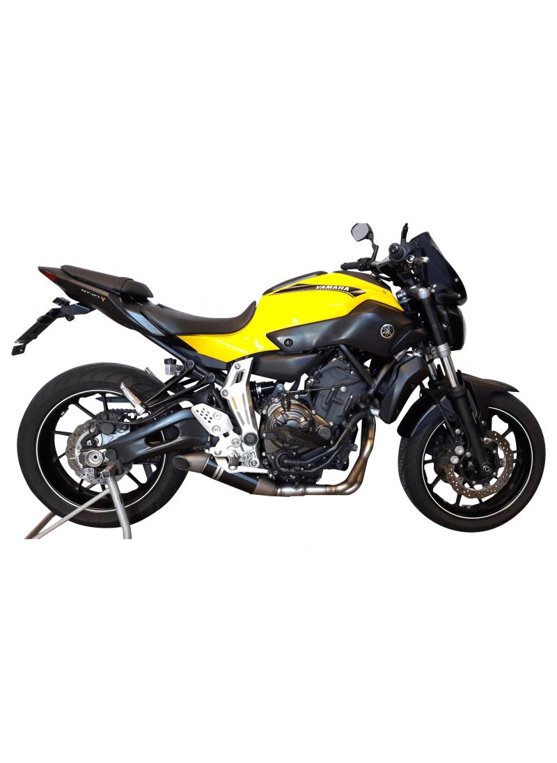 G&G GP exhaust system Yamaha MT-07