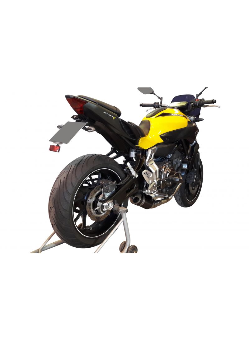 G&G GP exhaust system Yamaha MT-07
