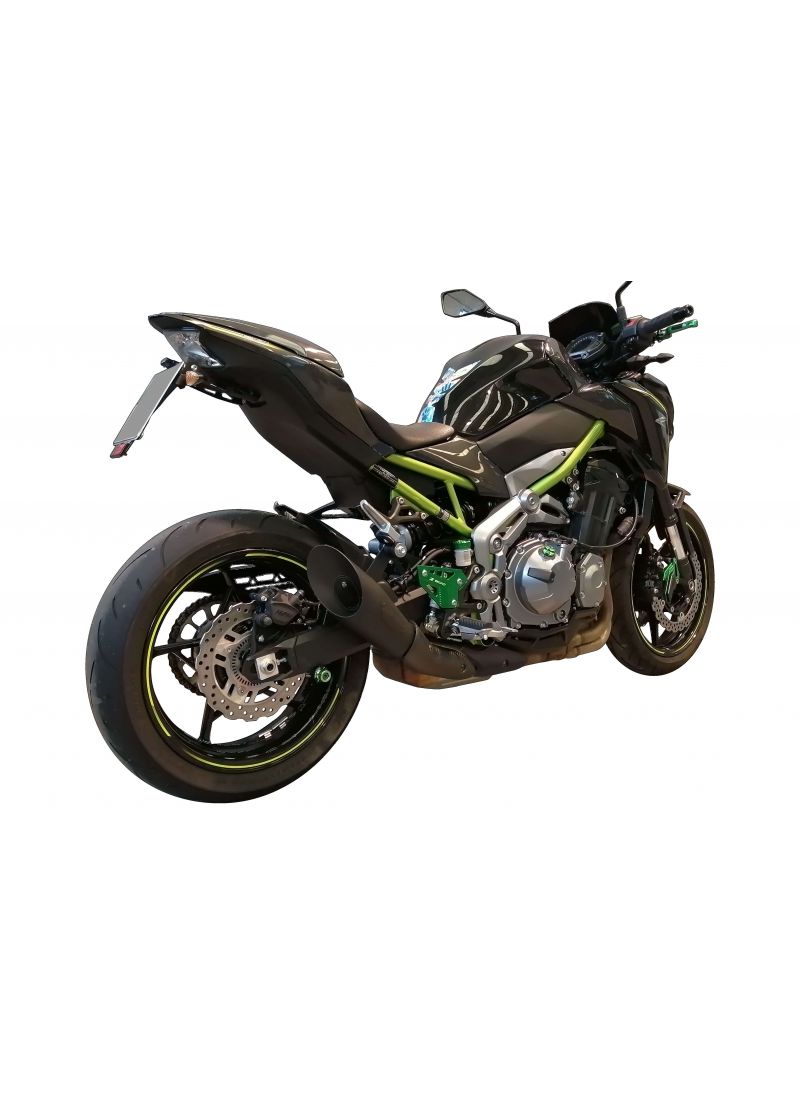 G&G GP Megaphone slip-on exhaust Kawasaki Z900 2017+