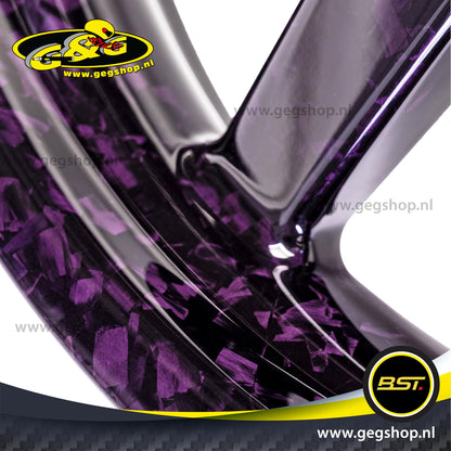 BST Twin TEK 6x17'' carbon achtervelg voor Harley Davidson FLHTCU Electra Glide Ultra Classic (2017-2019)