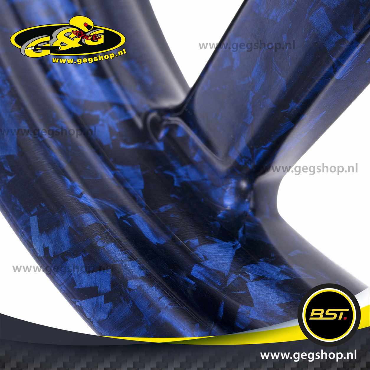 BST Twin TEK 3.5x17" carbon voorvelg voor Harley Davidson FLSS Slim S (2016-2017)
