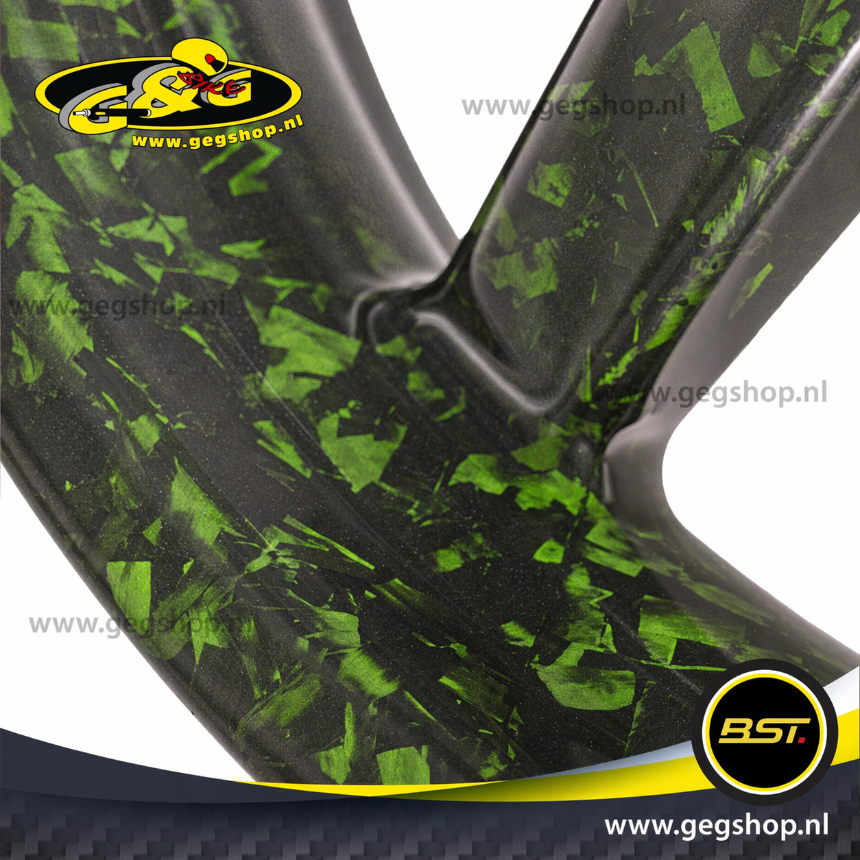 BST Twin TEK 3.5x17" carbon voorvelg voor Harley Davidson FXDL Low Rider (2008-2017)