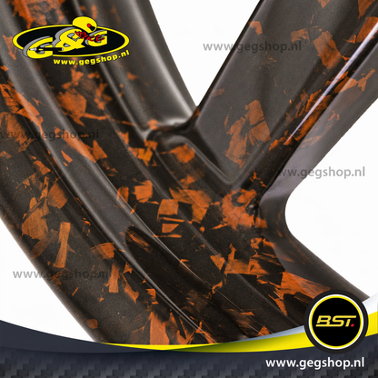 BST Twin TEK 6x17'' carbon achtervelg voor Harley Davidson FXST Softail Standard (2020)