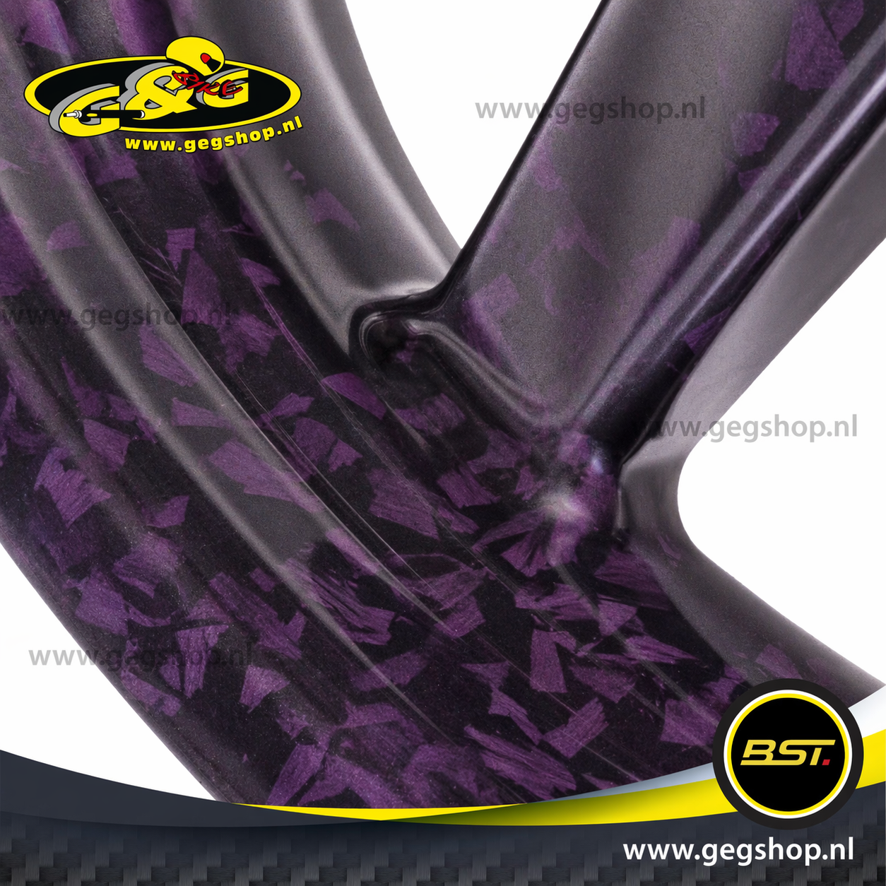 BST Twin TEK 3.5x17" carbon voorvelg voor Harley Davidson XL1200NS Iron 1200 (2018-2019)