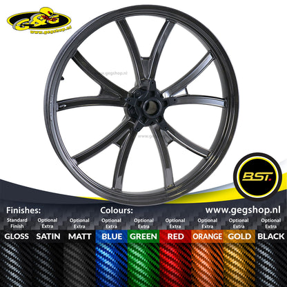 BST Torque TEK 3x19" carbon voorvelg voor Harley Davidson FLFB Fat Boy (2018)