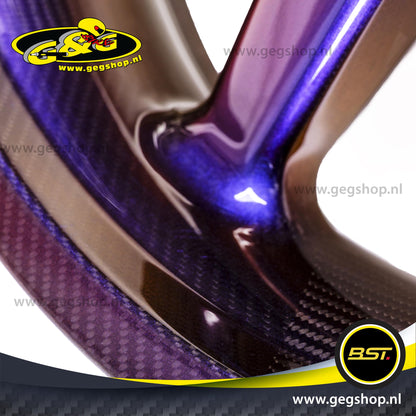 BST Twin TEK 6x17'' carbon achtervelg voor Harley Davidson VRSCAW V-Rod (2007)