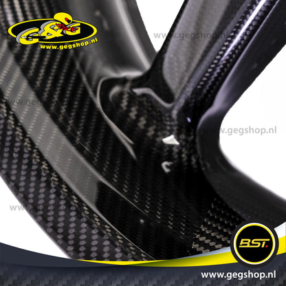 BST Twin TEK 3.5x17" carbon voorvelg voor Harley Davidson XL1200XS Forty Eight Special (2018-2019)