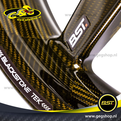 BST Twin TEK 6x17'' carbon achtervelg voor Harley Davidson FXDWG Wida Glide (2008-2017)