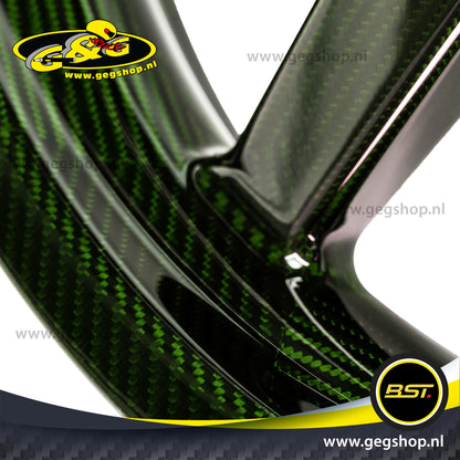 BST Twin TEK 3.5x17" carbon voorvelg voor Harley Davidson FXLR Low Rider (2018-2020)