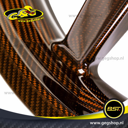 BST Twin TEK 6x17'' carbon achtervelg voor Harley Davidson FLFBS Fat Boy S (2019-2020)